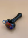 Highgrade Glass Rainbow Wig Wag Spoon w/ Opal