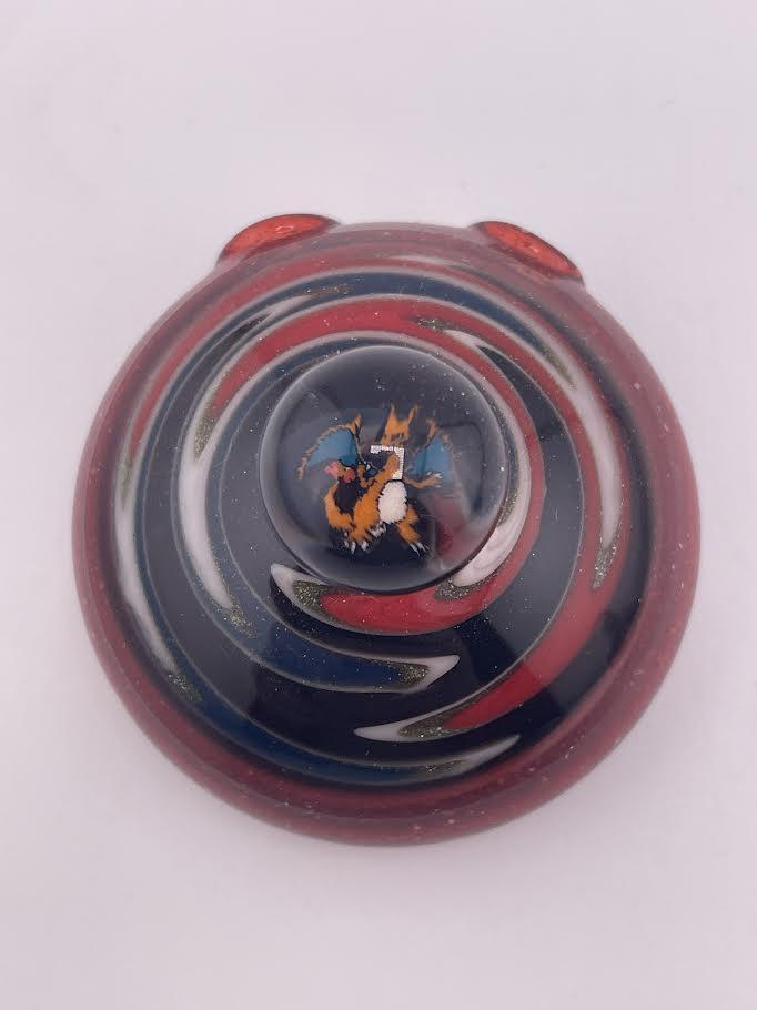 Tim Doane Pendant -  Fire Type Creature-Inspired Pendant