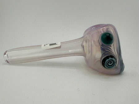 Filla John Glass Dry Pipe -Fully Worked  Wig Wag Spoon