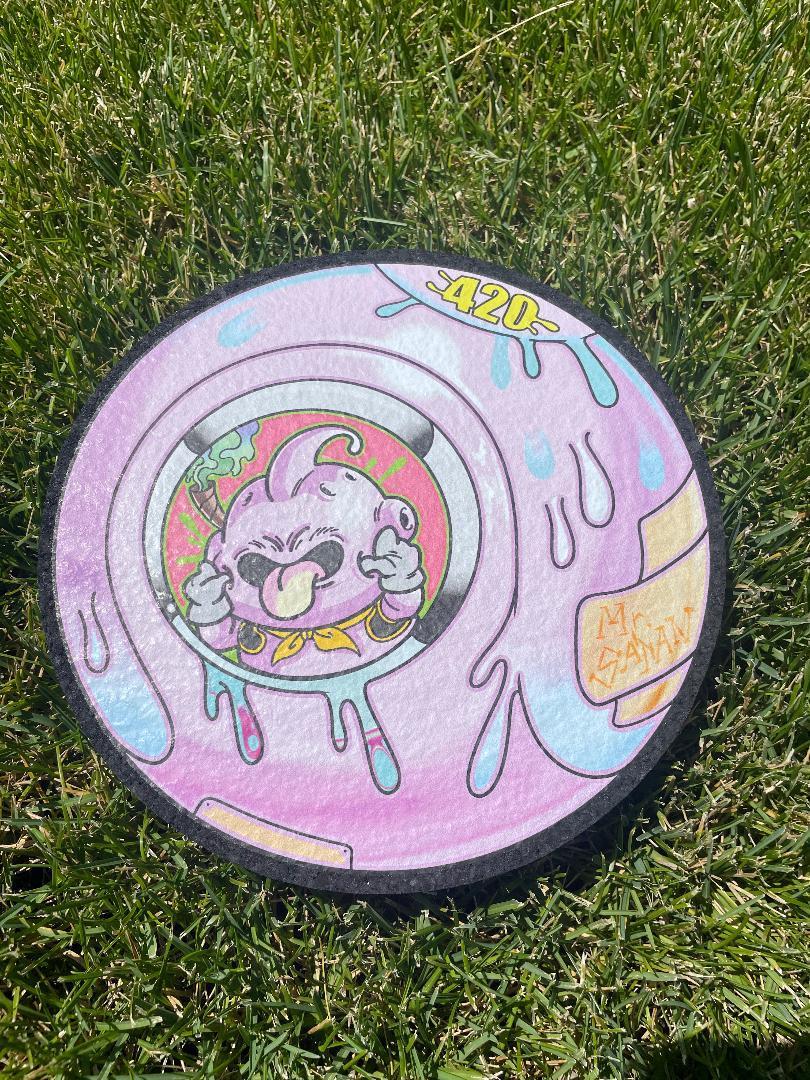 MoodMats x Dark Mountain Cult x Lukke Tattoos – DBZ Boo Pod Protective Mat