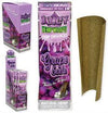 Juicy Jays Terp Enhanced Toasted Hemp Wraps Grape Soda flavor pack with 2 wraps for an elevated smoking experience.