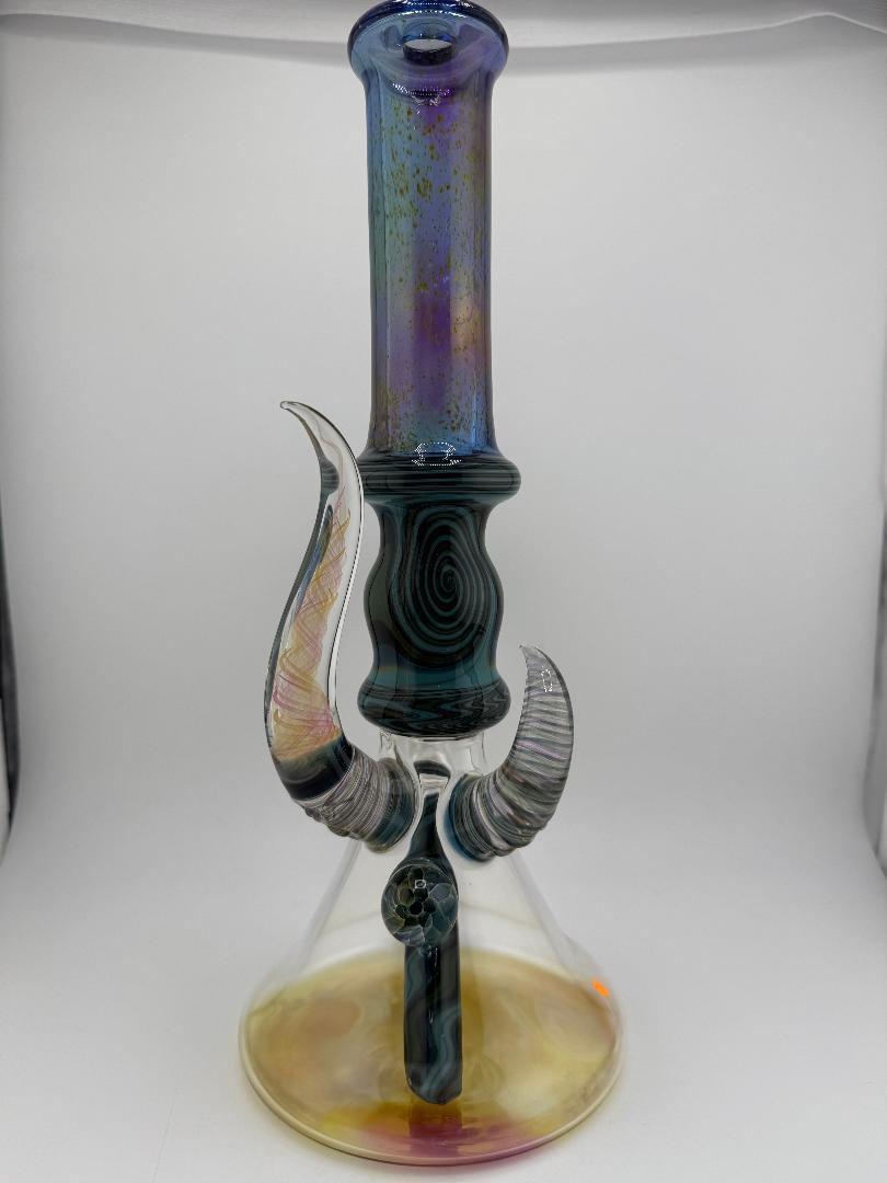 Brando Glass Wig Wag Space Tech Large Beaker w/Bowl 14mm 90°