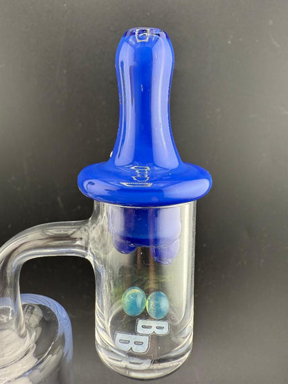 HighGrade Glass Full Color Blue Spinner Cap