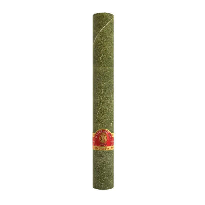 King Palm Dual Flavor Hemp Wraps - Pine Drip & Watermelon Wave, showcasing a green wrap for a premium smoking experience.