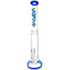 AFM Glass 14" Shower Disc Perc Glass Straight Tube 14mm 90°
