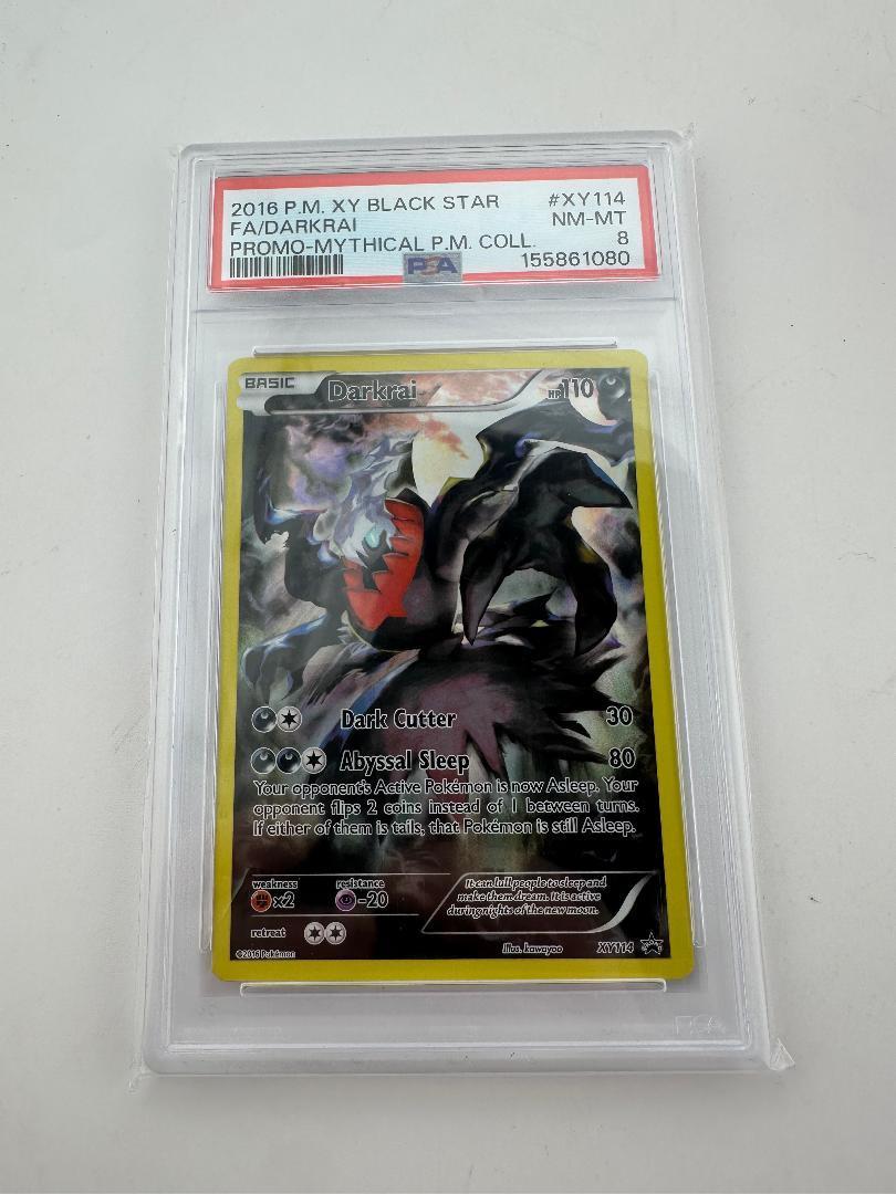 Pokémon TCG Graded – Darkrai XY114 – PSA NM-MT 8 – 2016 XY Black Star Promo
