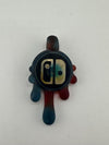 Danny W Glass Pendant - Sandblasted