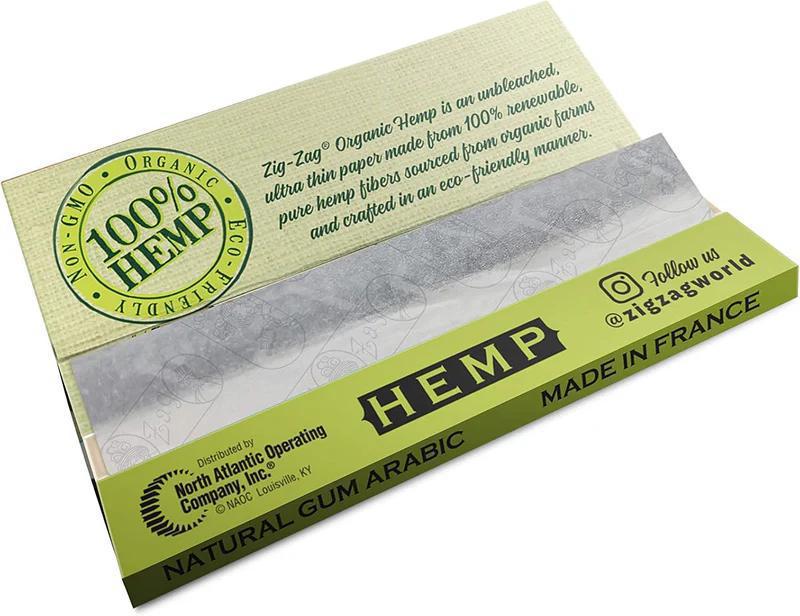 Zig Zag Organic Hemp 1¼ Paper