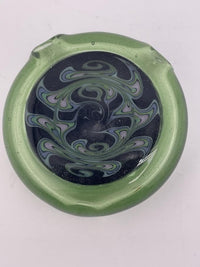 HighGrade Glass Pendant - Hollow Disc w/ Wig Wag