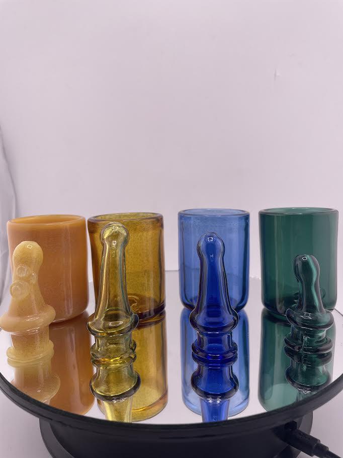 Brando Glass Proxy Core Cup & Mouth Piece Combo - Solid Color