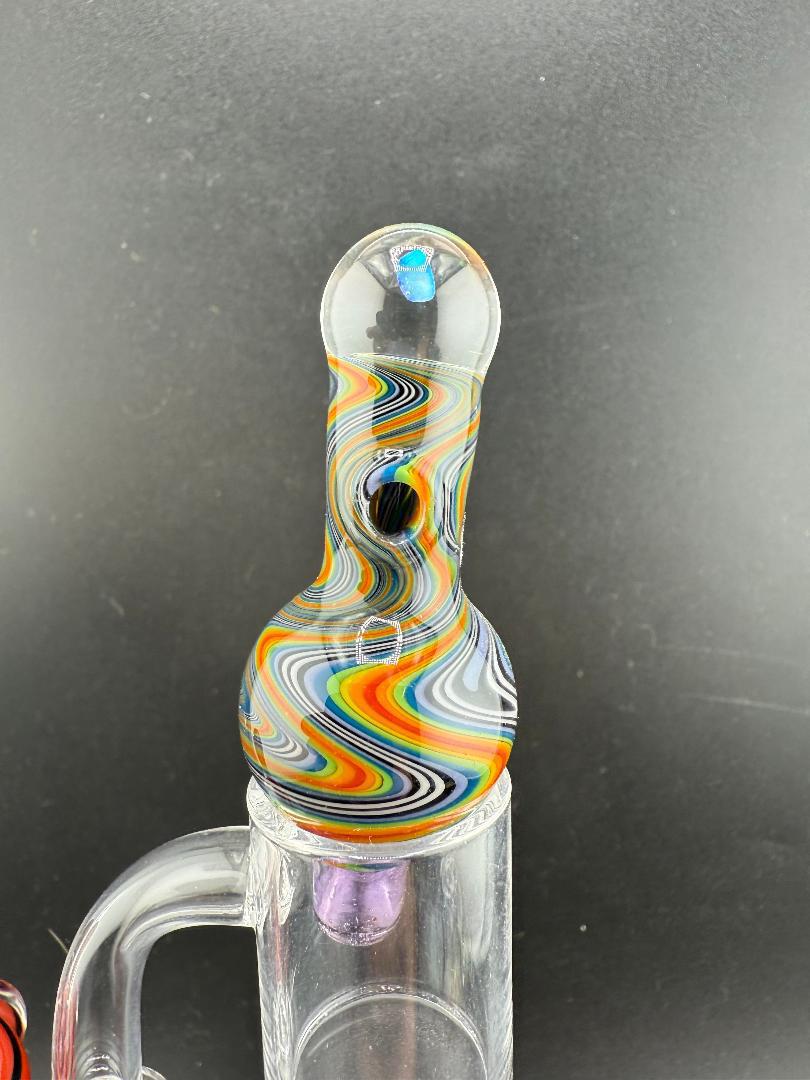 HighGrade Glass Opal Wig Wag Bubble Cap