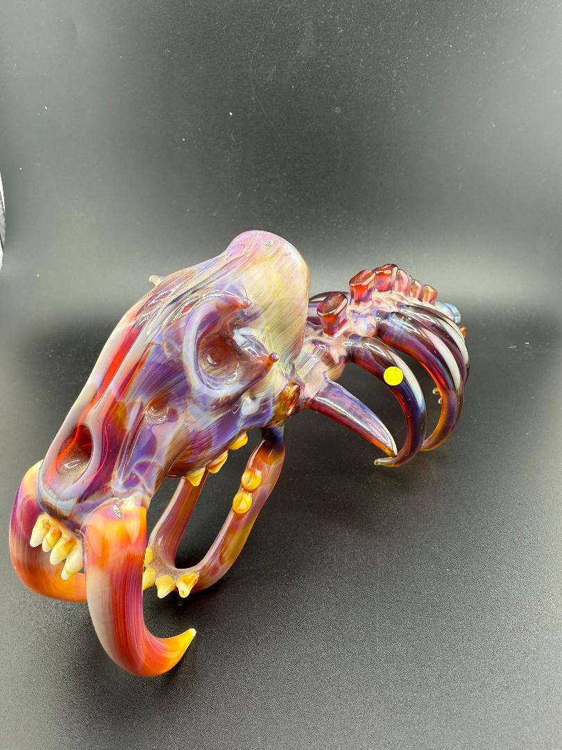 Doc Glass OG Skeleton Pipe