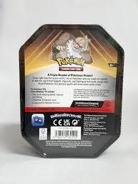 Pokémon TCG Triple Whammy Tin - Slaking 3 Booster Packs (English)