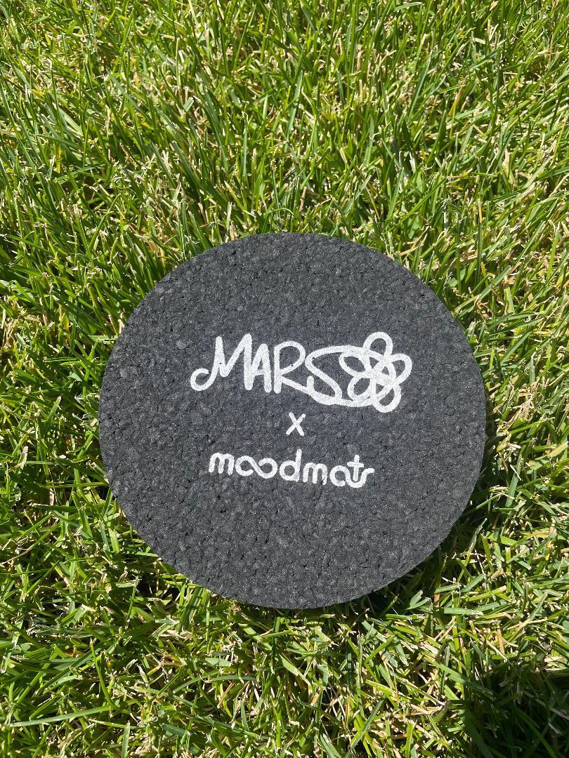 MoodMats Protective Mat – Mars Glass Works Sacred Geometry Flower