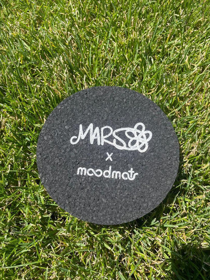 MoodMats Protective Mat – Mars Glass Works Sacred Geometry Flower
