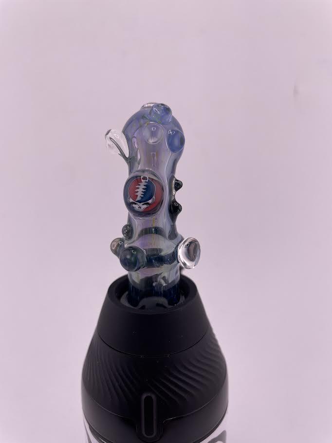 Brando Glass Puffco Proxy Core Accessory - Mouth Piece Blue Grateful Dead
