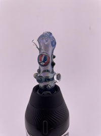Brando Glass Puffco Proxy Core Accessory - Mouth Piece Blue Grateful Dead