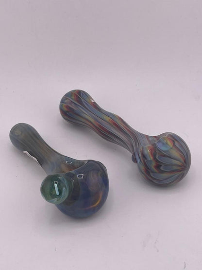 Danny W Glass Hand Pipe - Fully Worked
