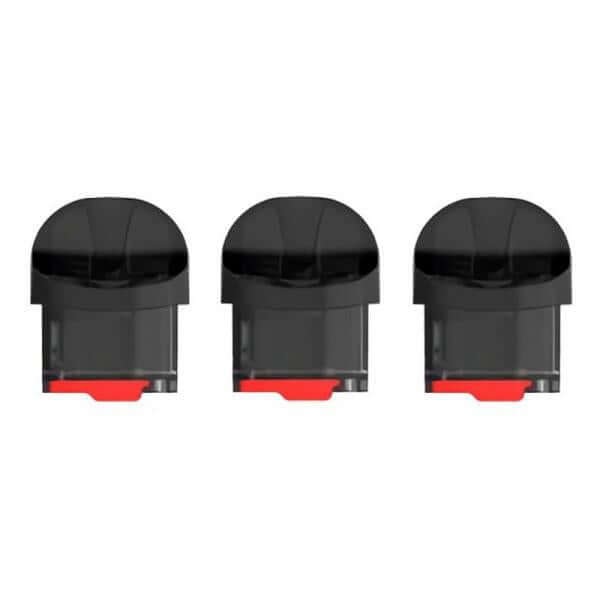 Smok Nord Pro empty replacement pods, pack of three, 3.3mL capacity, compatible with Nord PRO-Meshed and Nord Series coils.