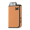 Mi-Pod 2.0 + vaping device featuring USB-C charging and stylish orange textured design.