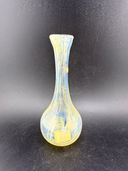 Filla John Glass Small Vase - Fumed Yellow