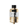 VooPoo TPP-X Pod Tank in gold color with clear glass, featuring a top-fill design and advanced coil technology.