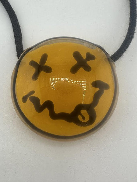 Crondo Glass Pendant - Smiley Face