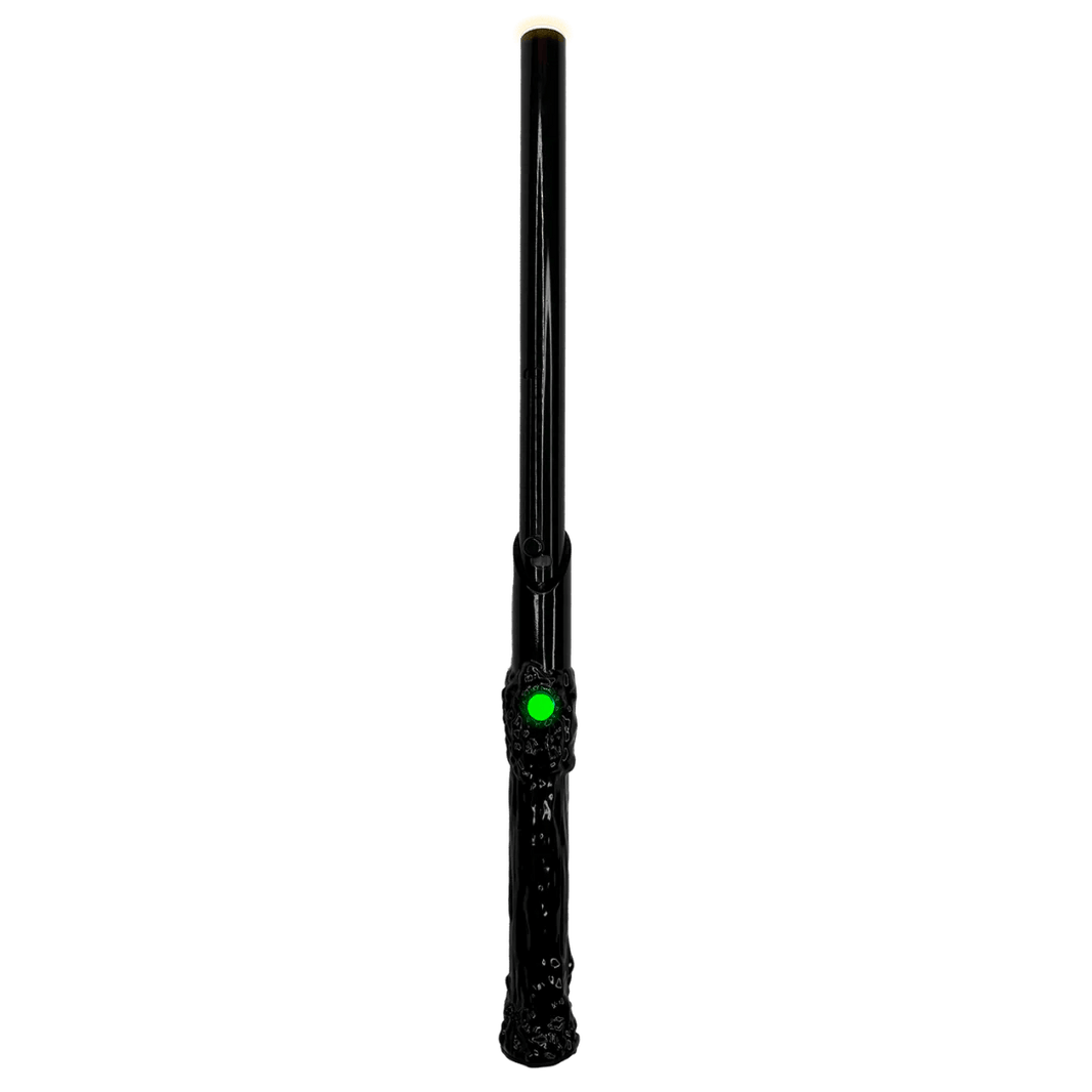 Smyle Wandjamin 510 cart battery, sleek black design with LED light, optimized for aromatherapy.