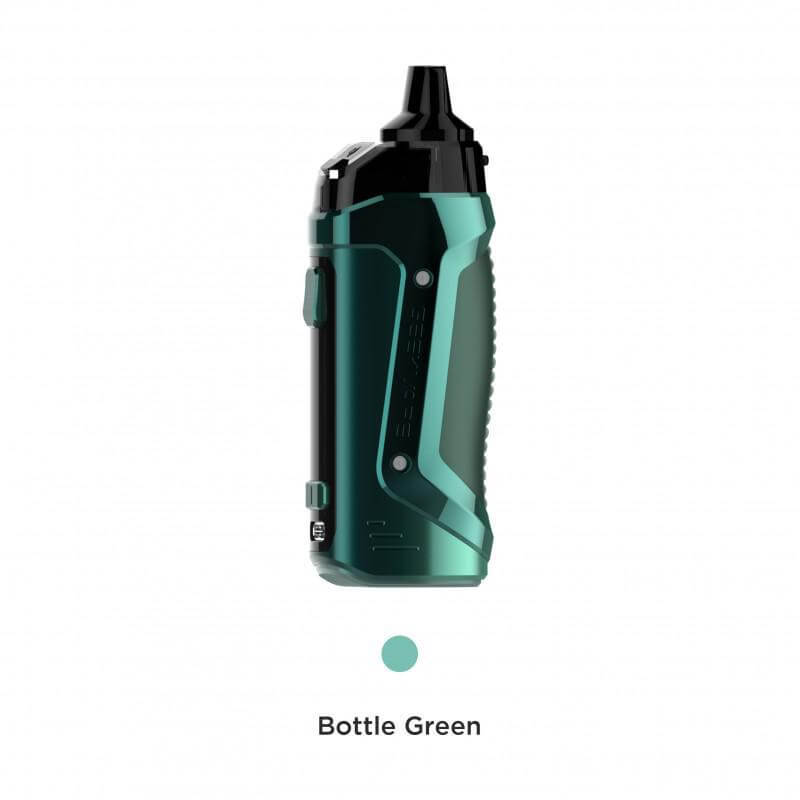GeekVape B60 Kit in Bottle Green color showcasing its sleek design and features.