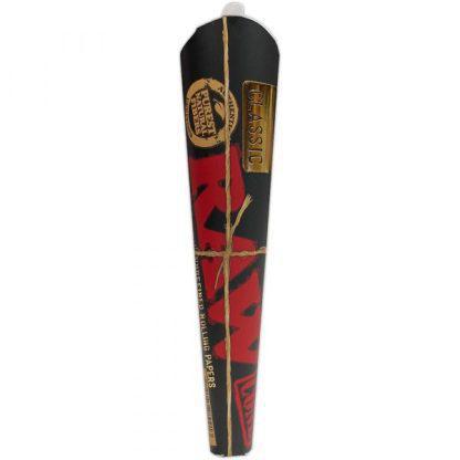 RAW Rolling Papers Black 1 1/4 Cones 6pc