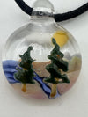 Crondo Glass Pendant - Scenic Scene