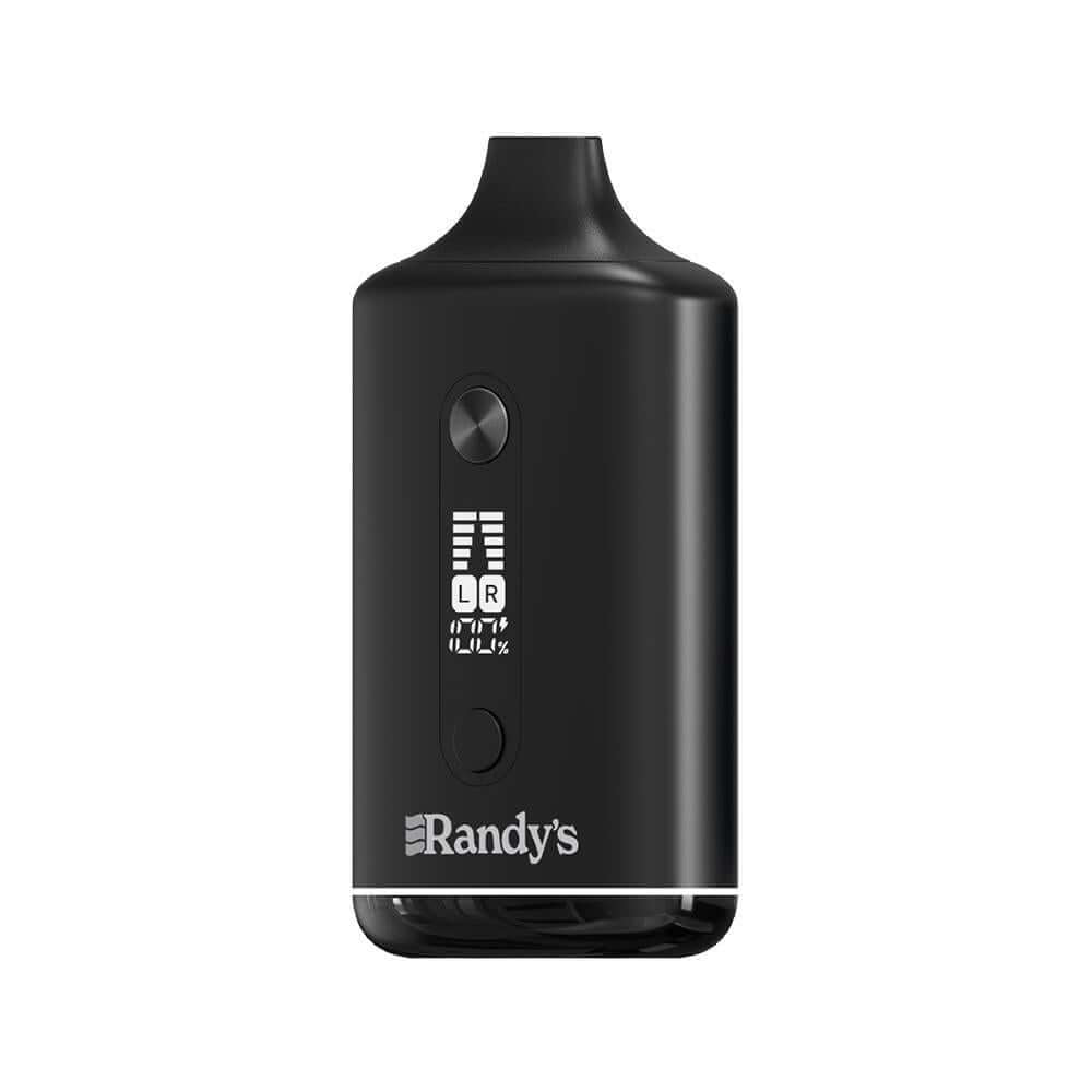 Randy's Inspo Dual in Noir Black, a dual cartridge vaporizer for enhanced enjoyment.