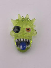 Tim Doane Glass Pendant - Crazy Face