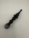 Paulson Pieces American glass Spokane WA 1 piece swirl dab tool black swirl large
