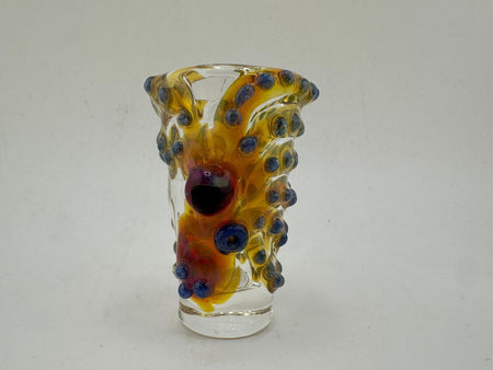 Paulson Pieces Clear Glass Octopus Shot Glass – Handcrafted Glass Art