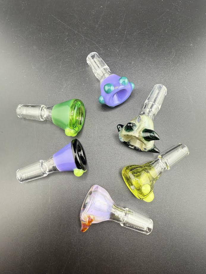 Phranq Glass Spike - Dot 14mm Bowl / Slide