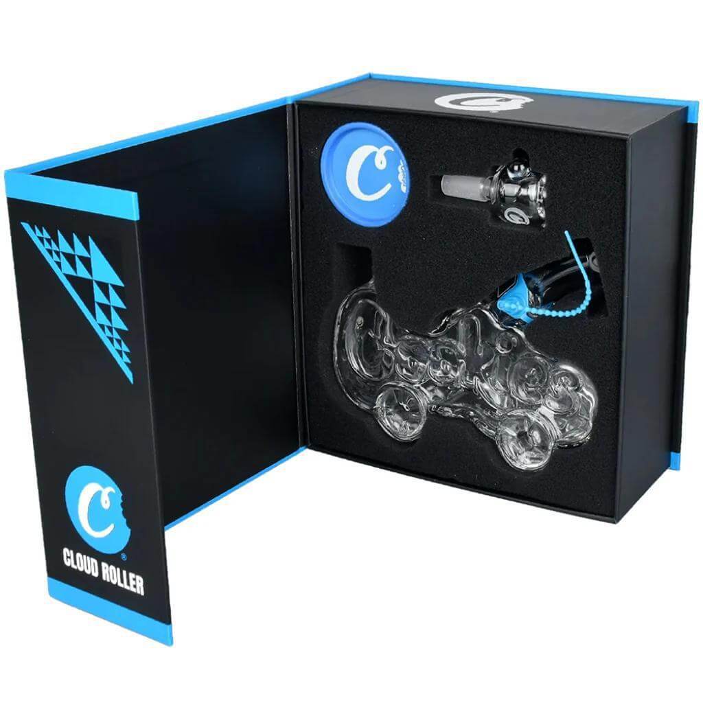 Cookies Cloud Roller BubblerCookies Cloud Roller: Elevate Your Smoke Sessions in Style Introducing the Cookies Cloud Roller, a must-have for connoisseurs who demand both style and performance. This one-of-a-kind piece features the iconic Cookies logo, tra