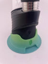 Puffco Peak Pro stabilizer base in green and teal color fade, designed for added stability and personalized style.