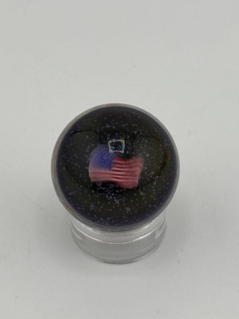 Paulson Pieces 20mm Millie Slurper Marble Cap - American Flag