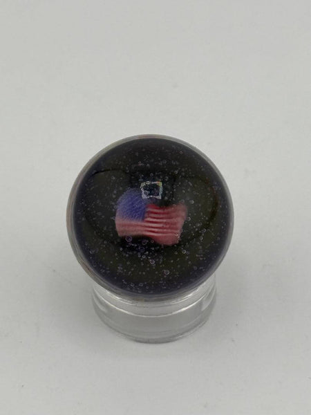 Paulson Pieces 20mm Millie Slurper Marble Cap - American Flag