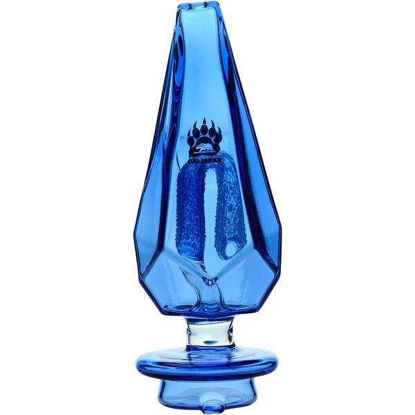 CaliBear Glass Carta / Carta 2 / Carta Sport Glass Attachment - Full Color Hexagon Gummy Perc w/ Encased Opal