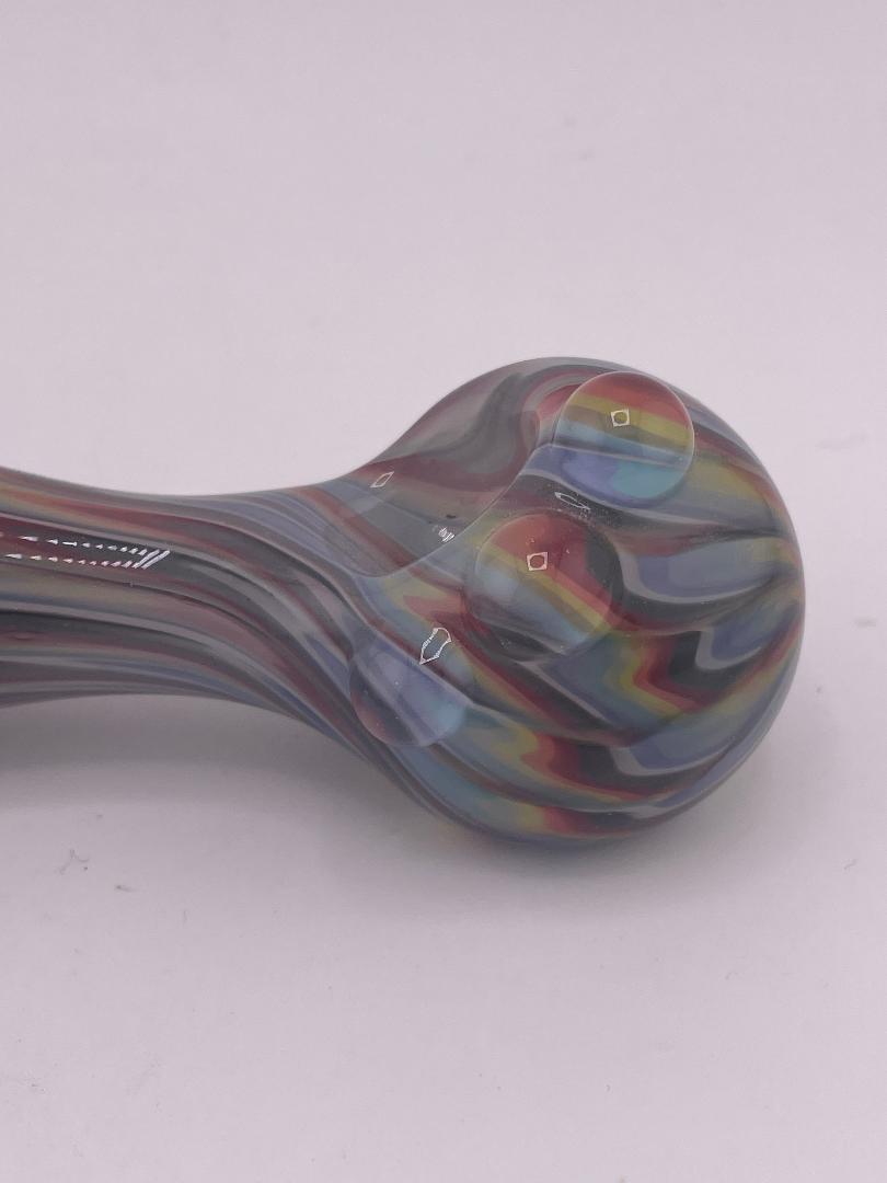Danny W Glass Hand Pipe - Fully Worked
