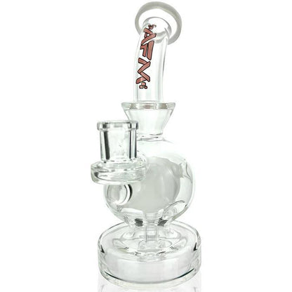 AFM Glass 8"  Swiss Ball Glass Dab Rig TX694 14mm 90°