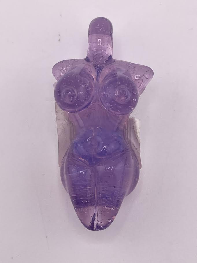 Tim Doane Glass Pendant -  Lady figure