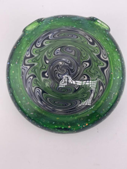 HighGrade Glass Pendant - Hollow Crushed Opal