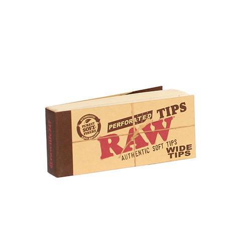 Raw Rolling Papers Perforated Wide Tips