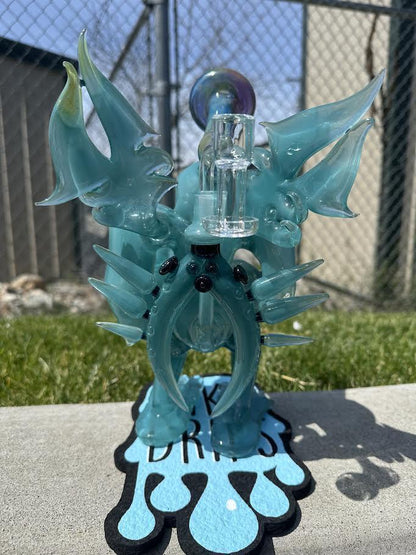 Brando Glass - Big Blue Skull Rig