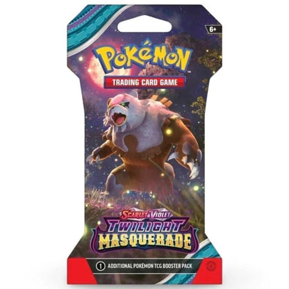 Pokémon TCG: Scarlet & Violet – Twilight Masquerade Sleeved Booster Pack
