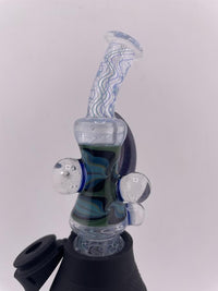 Brando Glass Puffco Proxy Core Accessory - Mini Rig Mouthpiece Fully Worked UV & Crushed Opal