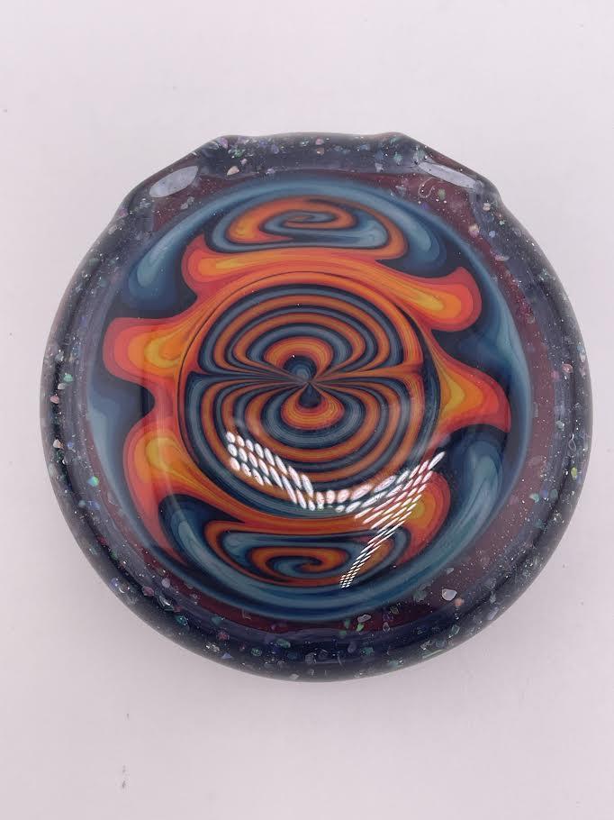 HighGrade Glass Pendant - Hollow Crushed Opal